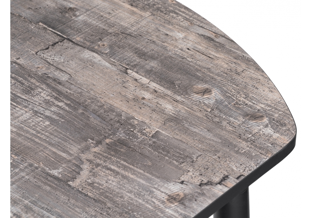 Стол деревянный Woodville кантри 2047 / черный 459646