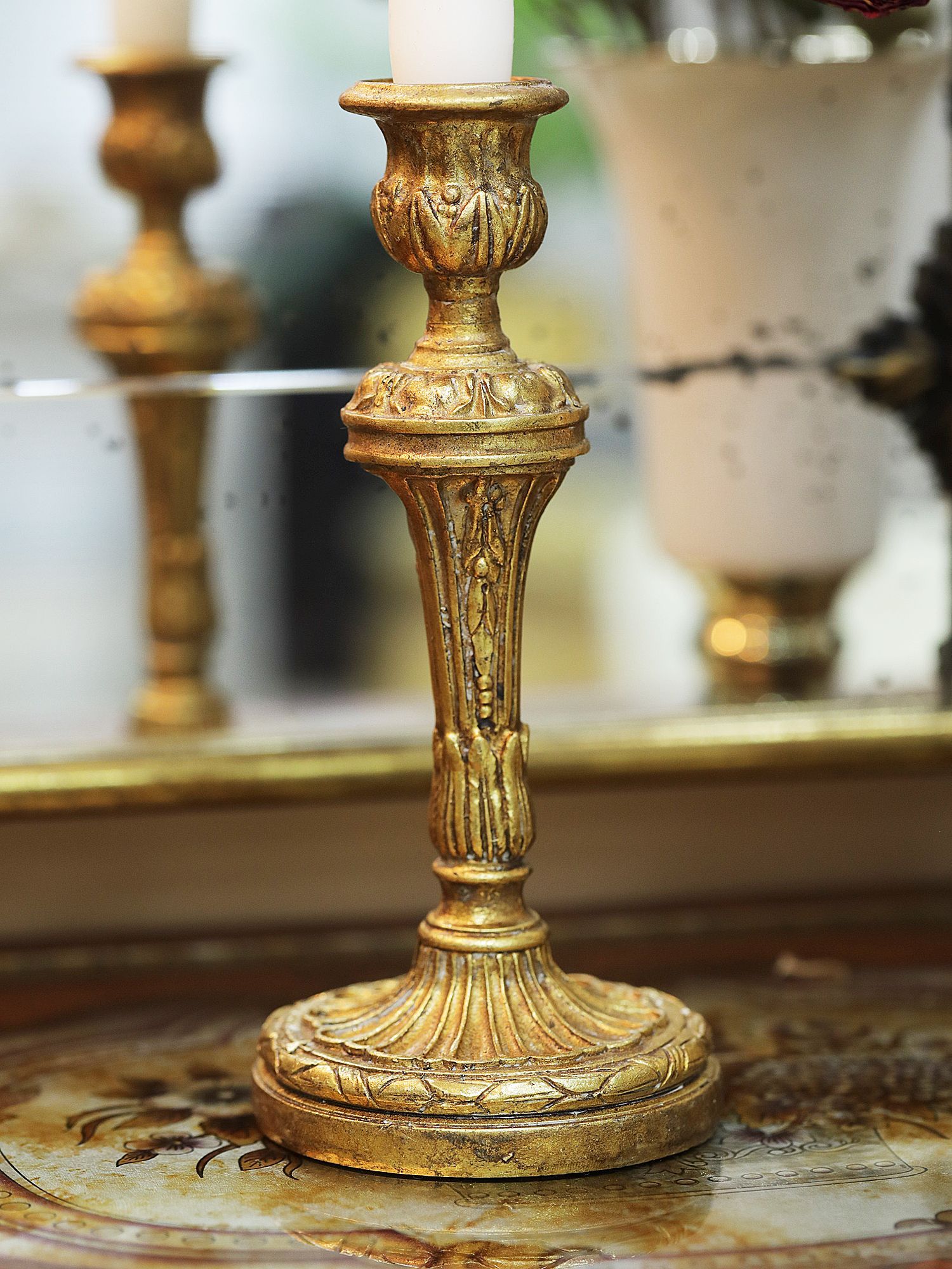 Подсвечник настольный, под старину Glasar 28-333