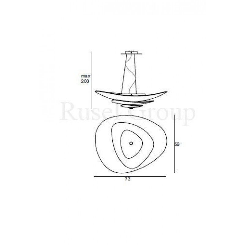 Подвесной светильник Linea Light Moledro 90239