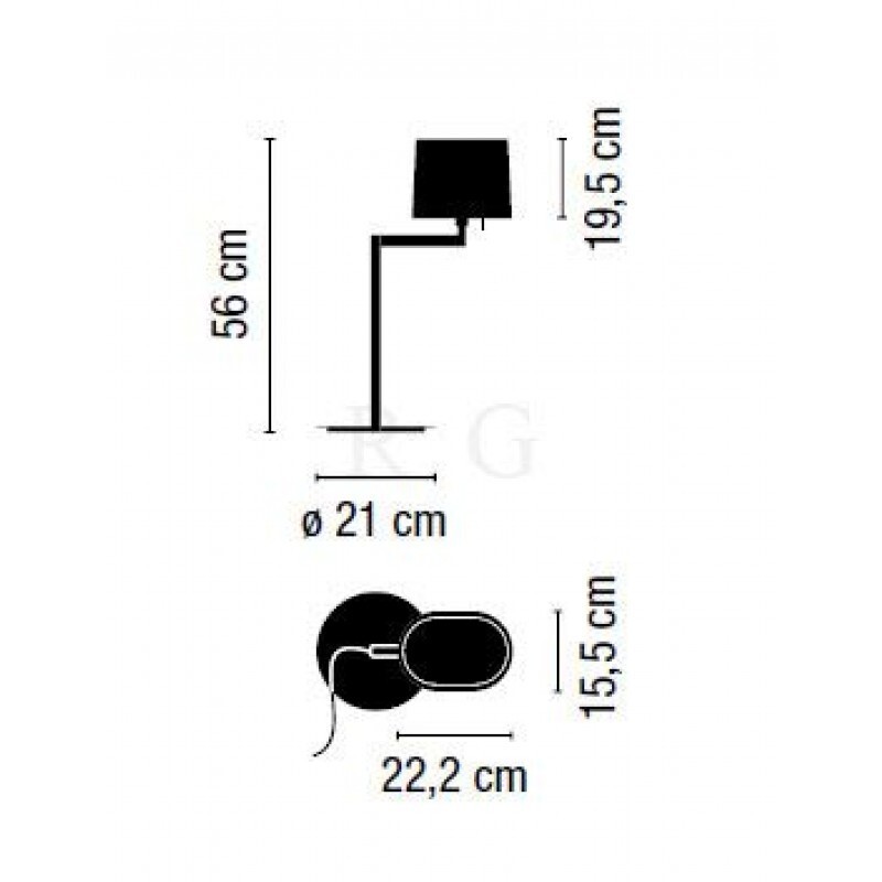 Настольная лампа Vibia Swing 0507