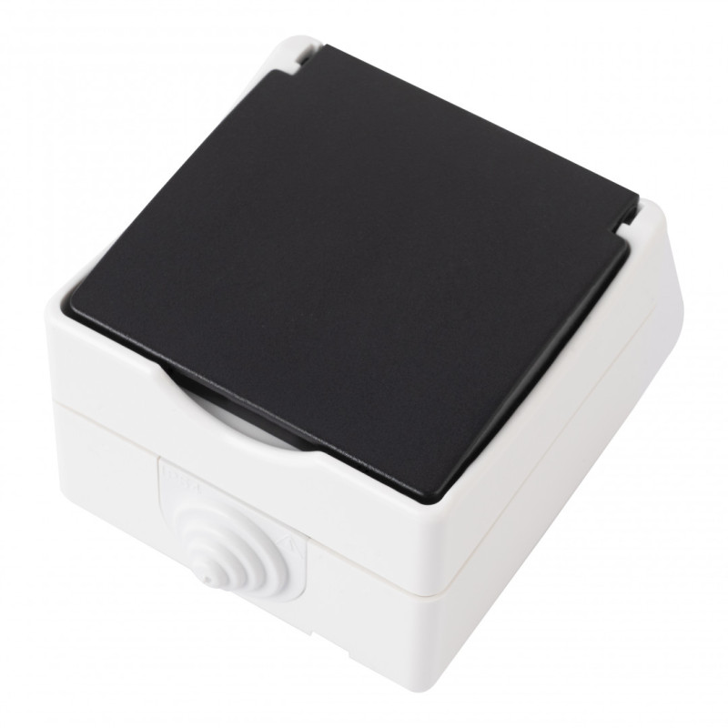 Розетка Arte Milano 309.40-1.grey