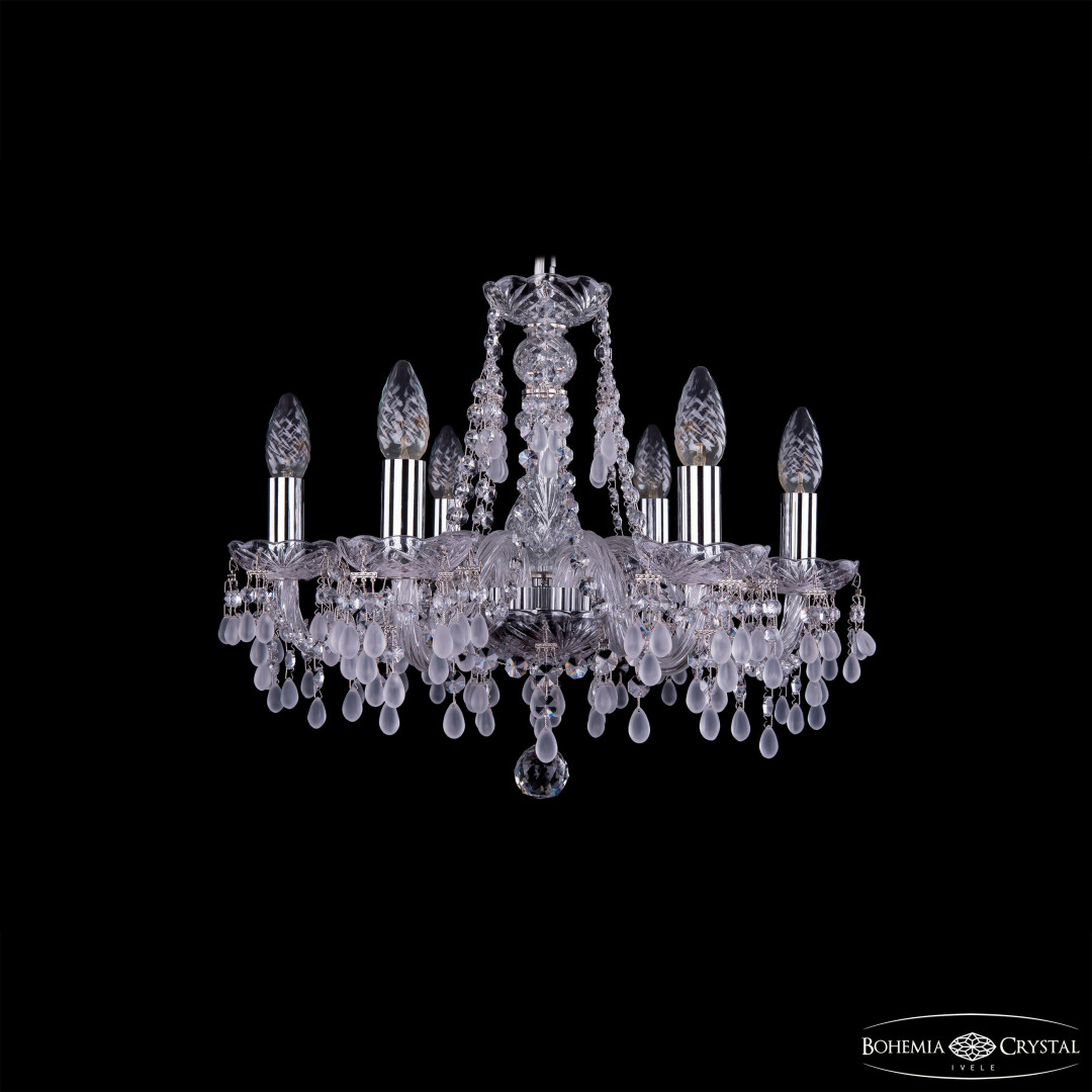 Люстра хрустальная 1410/6/160 Ni V0300 Bohemia Ivele Crystal