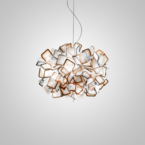 Подвесная люстра CLIZIA D53 Orange by ImperiumLoft