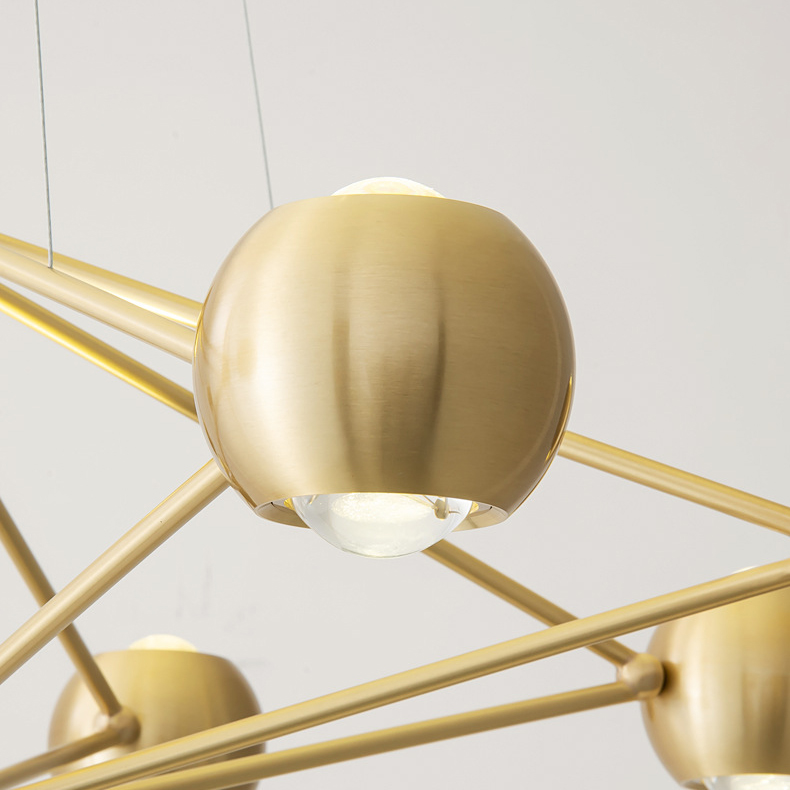 Подвесная люстра FLORRY RING D95 by ImperiumLoft