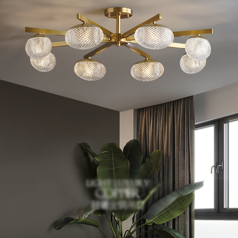 Потолочная люстра BETHANY CH L8 by ImperiumLoft