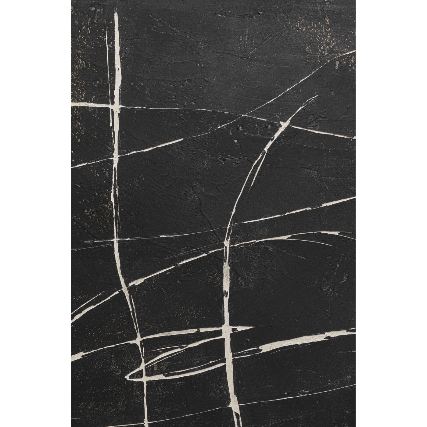 Картина на холсте Sketch Black 120x120cm KARE 57539