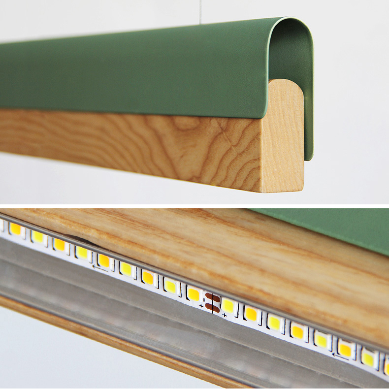 РЕЕЧНЫЙ ПОДВЕСНОЙ СВЕТИЛЬНИК BOOK 3 L120 Yellow by ImperiumLoft