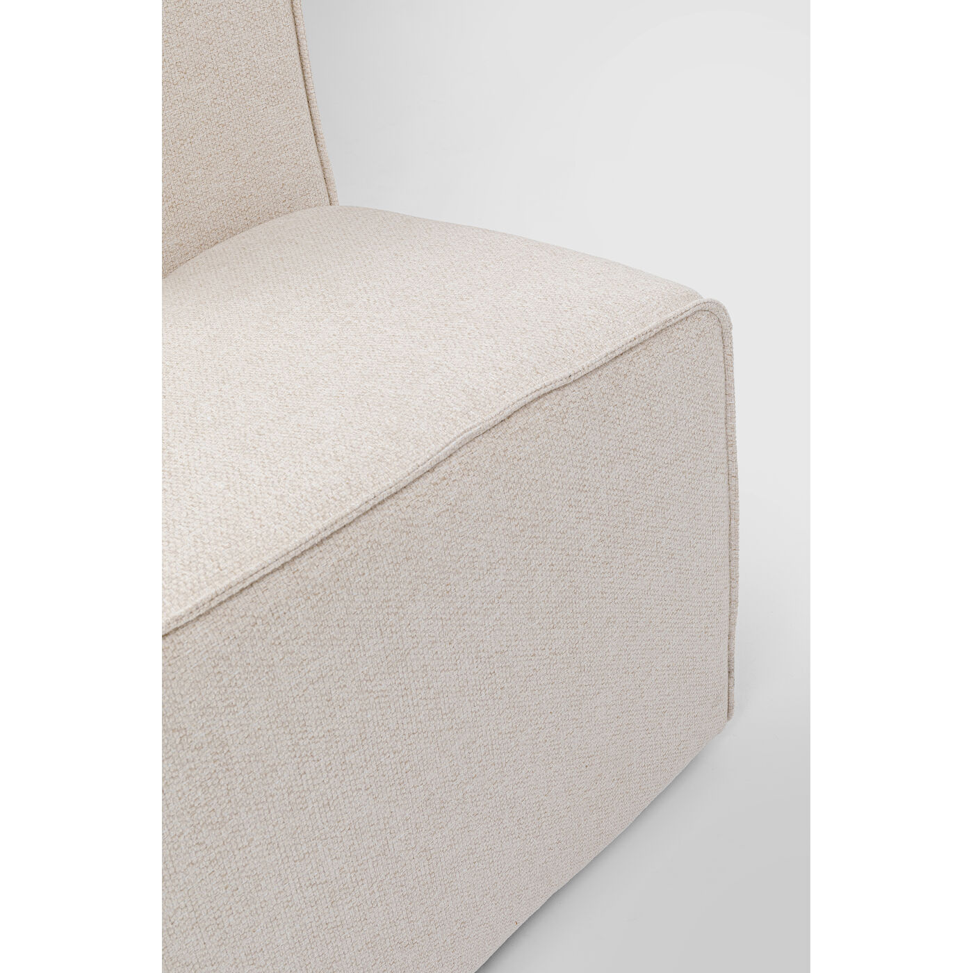 Оттоманка левосторонняя Infinity Ottomane Elements Cream Left KARE 86254