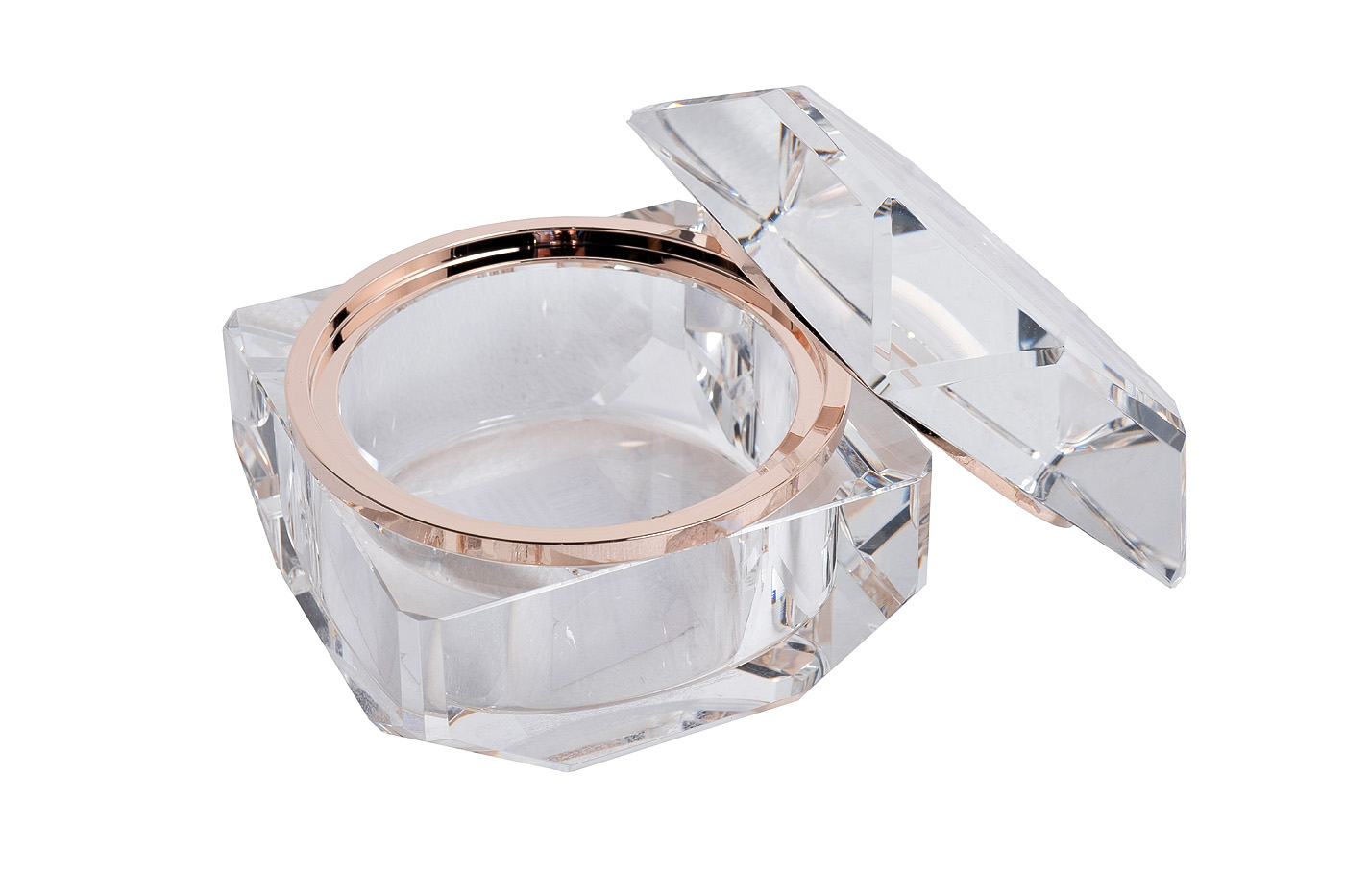 Шкатулка декоративная стеклянная Garda Decor XSSH1291