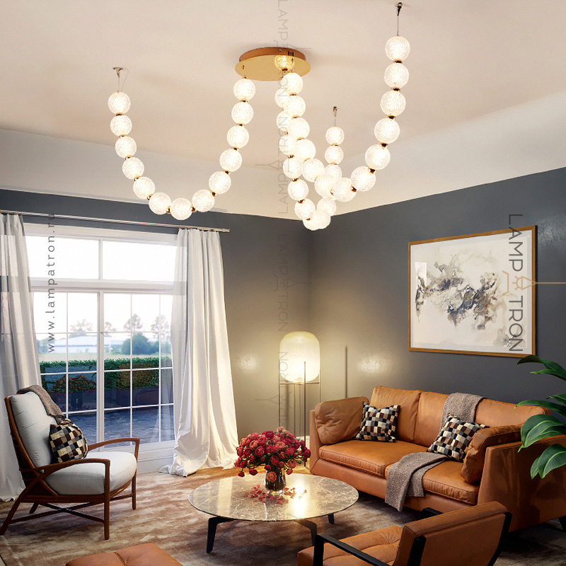 Подвесная люстра ICELIN D80 3000К by ImperiumLoft