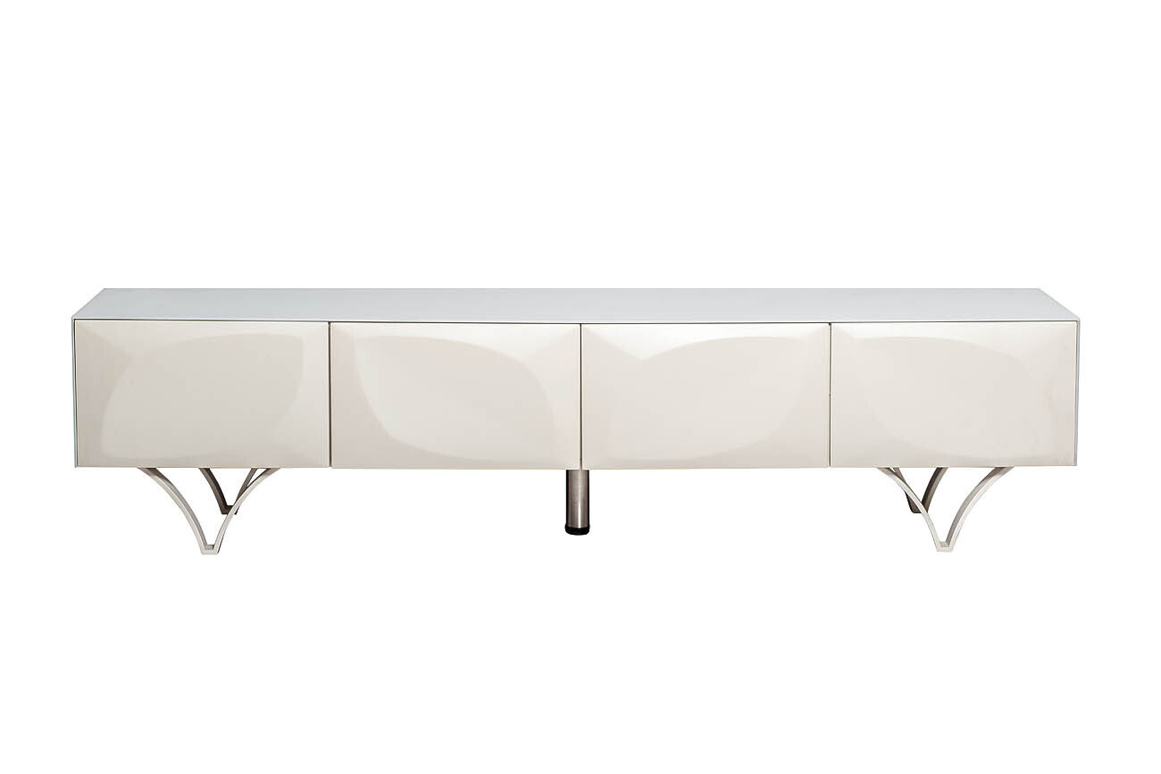 Тумба под телевизор Quadro с дверцами и ящиками Garda Decor 58DB-TV15873