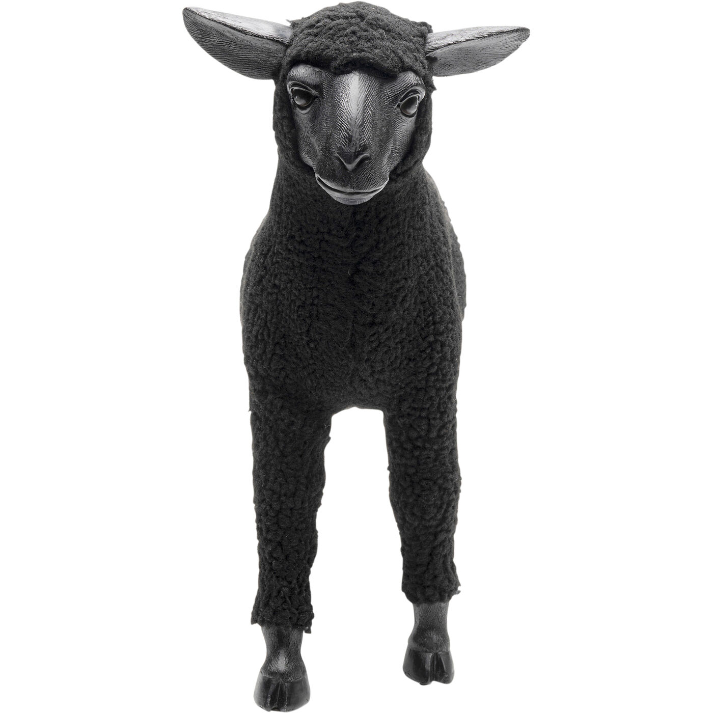 Фигура декоративная Happy Sheep Wool Black 37 см KARE 56050