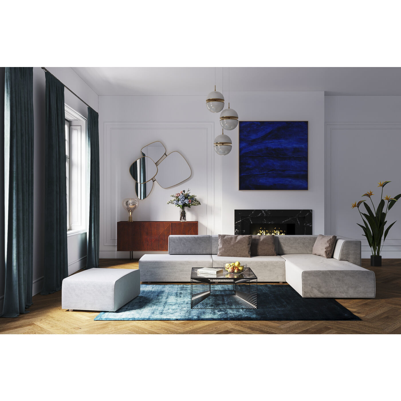 Люстра Leyla 53156 Kare