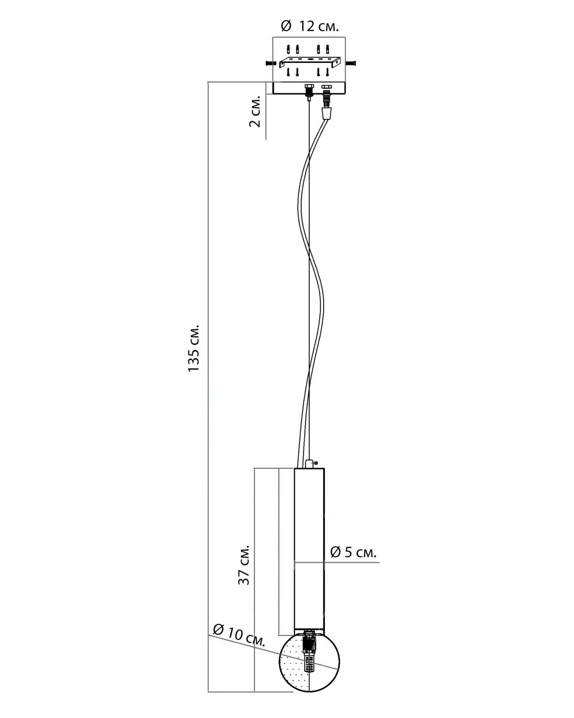 Золотой подвесной светильник Кло Louvre Home P7561PA