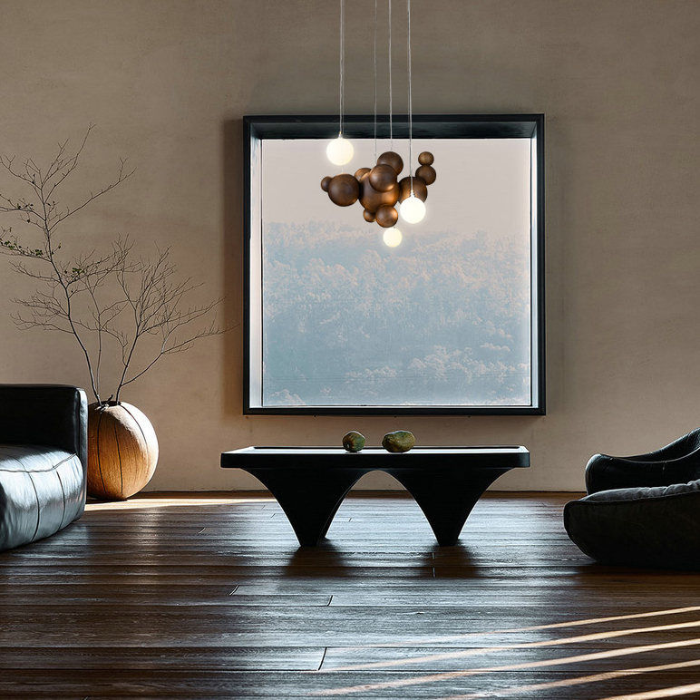 Подвесной светильник HELSING Light brown by ImperiumLoft