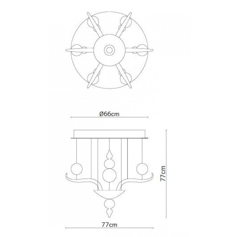 Подвесной светильник Fabbian Spirito di Venezia F10 A01 01