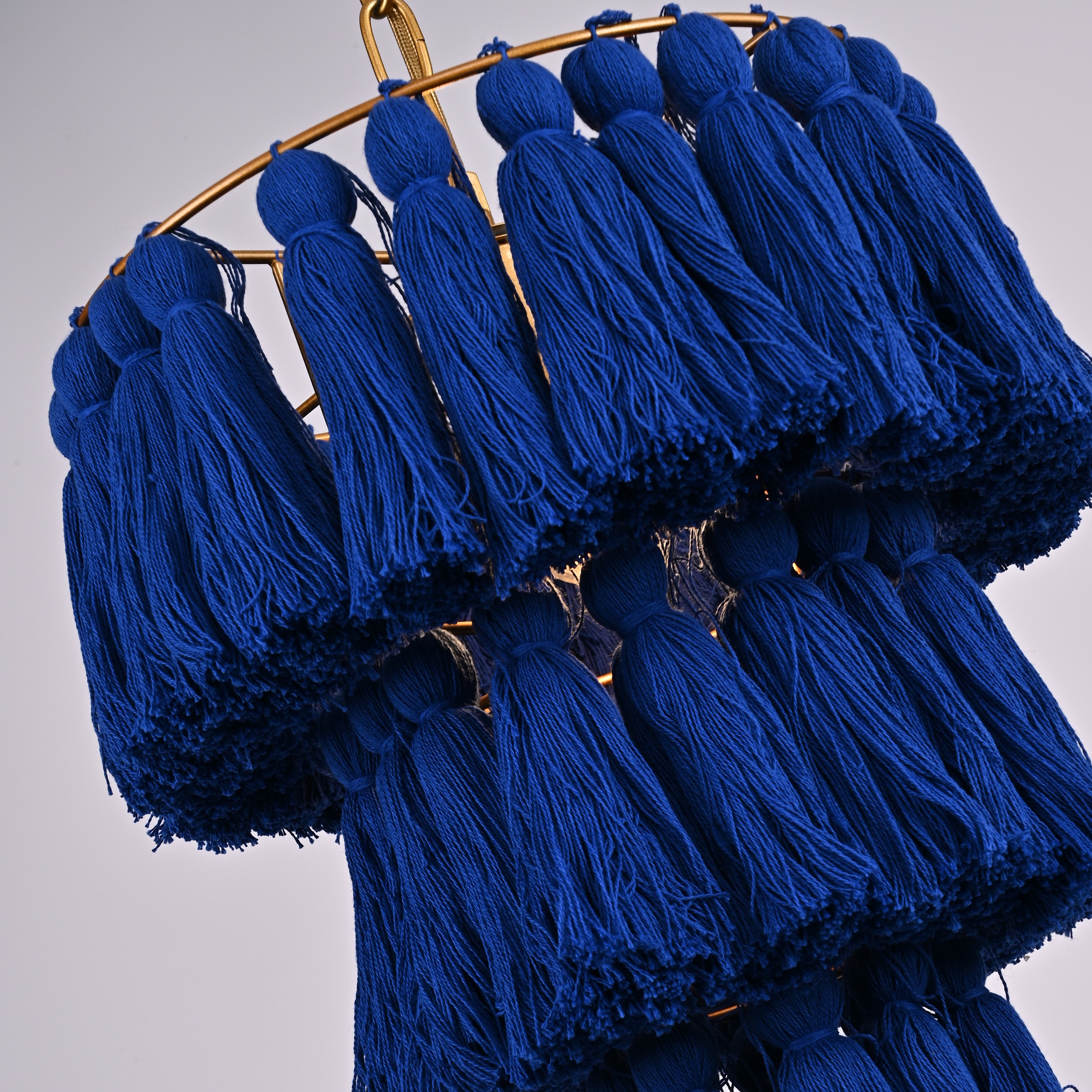 Подвесной светильник TASSEL Синий Градиент by ImperiumLoft