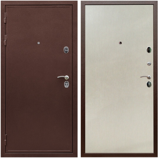 Дверь входная Graf Престиж Антик медь / МДФ 6 мм ПЭ Венге светлый