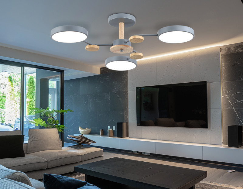 Люстра на штанге Ambrella Light FL4856