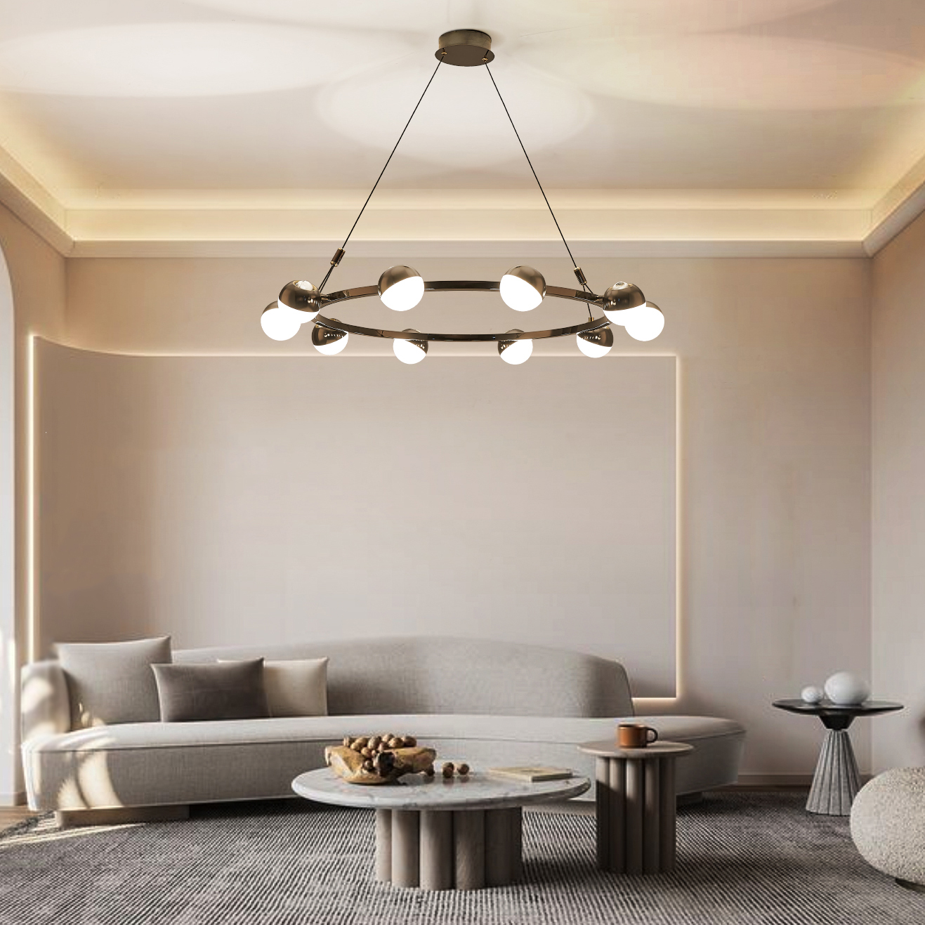 Подвесная люстра BARCELONA D65 by ImperiumLoft