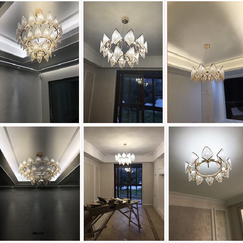 Люстра в стиле арт-деко Epica из хрусталя by ImperiumLoft