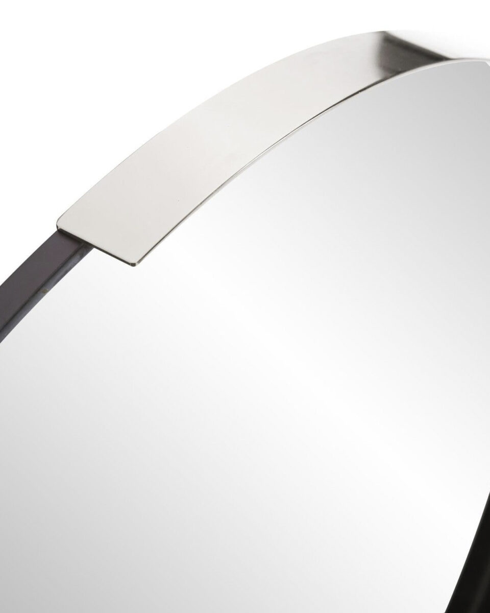 Серебряное настенное зеркало Хамбл Louvre Home LHDWM281123ZYH