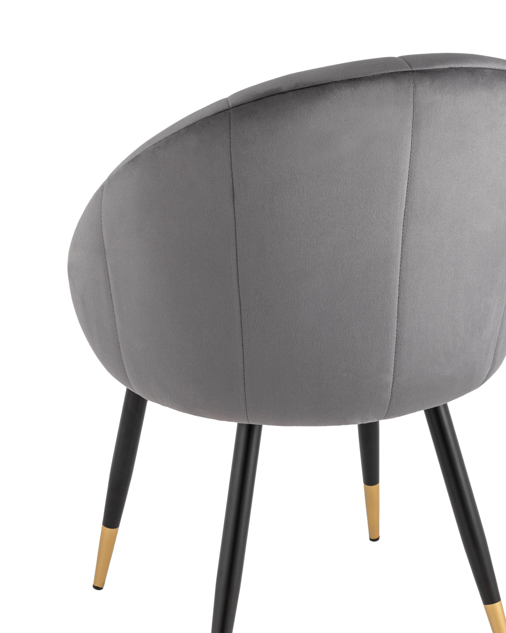 Стул Наоми велюр серый Stool Group