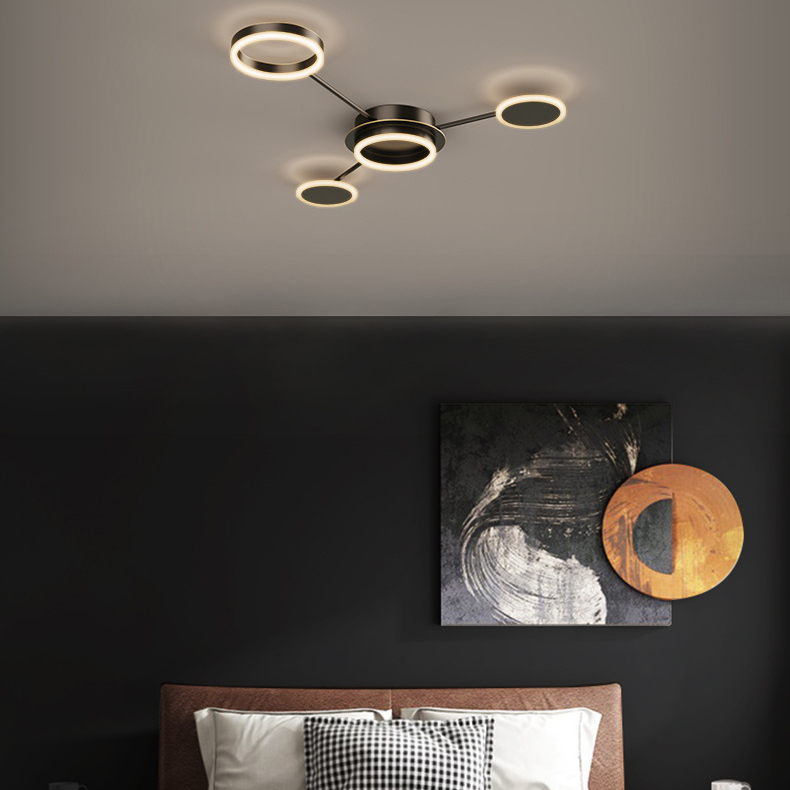 Потолочный светильник ALDAN L120 Black by ImperiumLoft