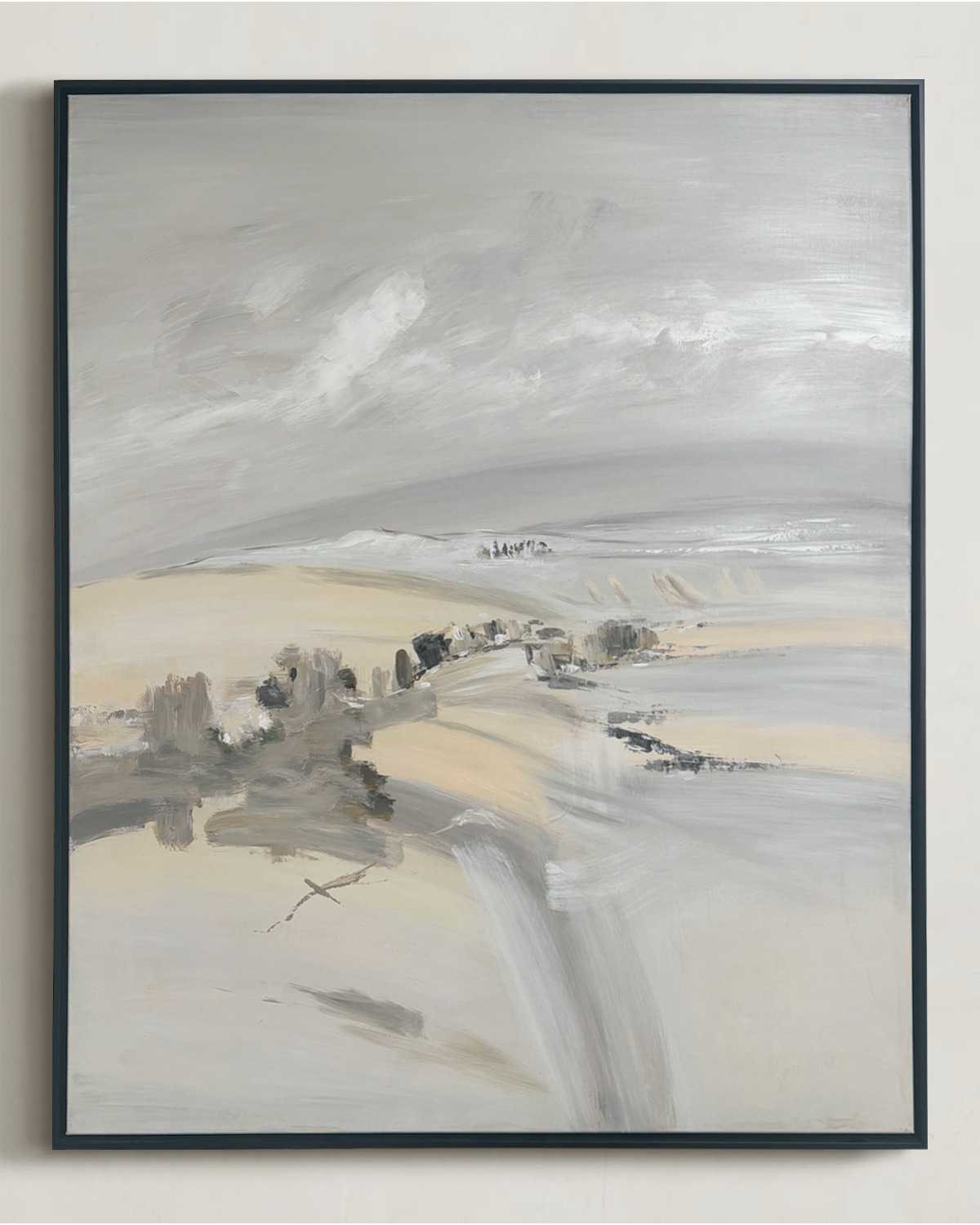 Интерьерная картина Мидоу в черной раме Louvre Home LHDPT2676MLR - BL