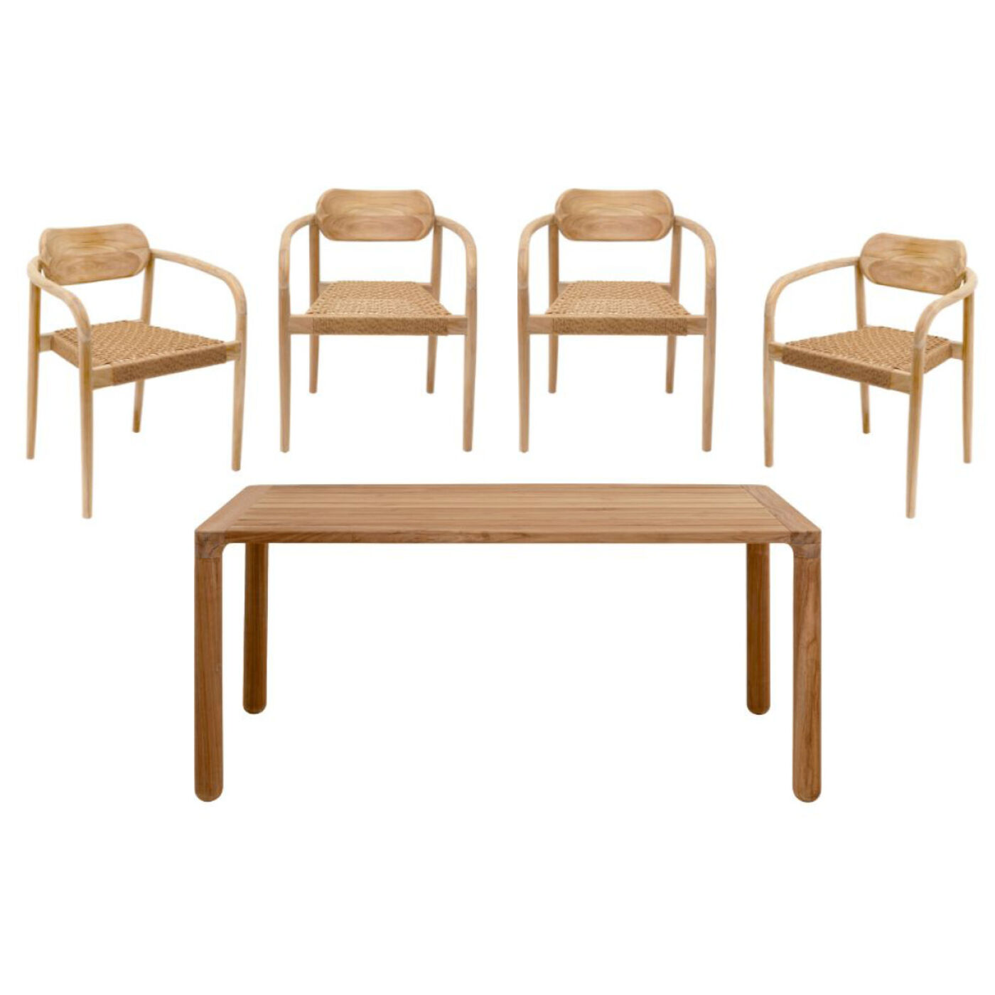 Комплект Bella Brown (5/parts) KARE 47449