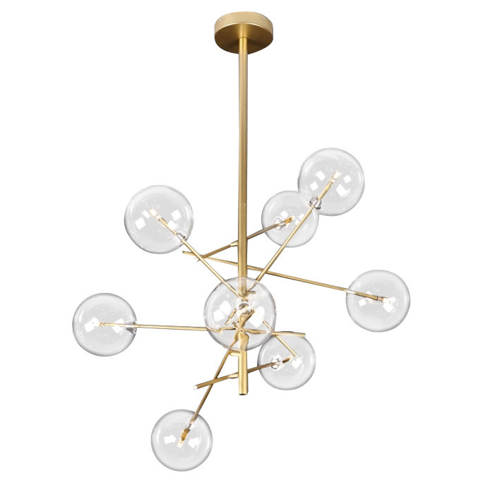Люстра Delight Collection Globe Mobile 8A gold