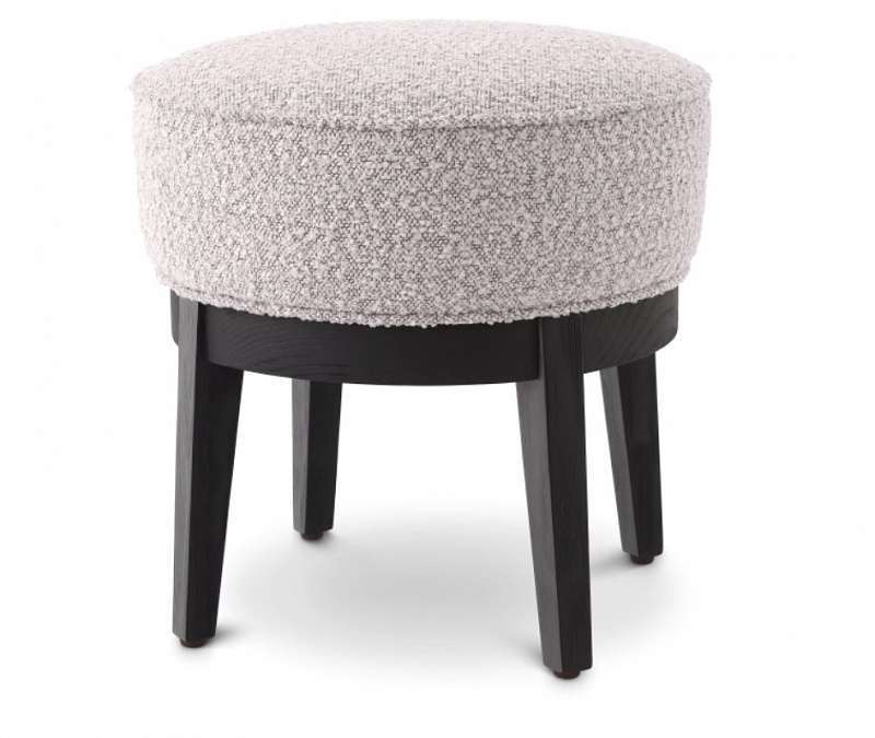 Табурет Eichholtz Jarrett bouclé grey 116409