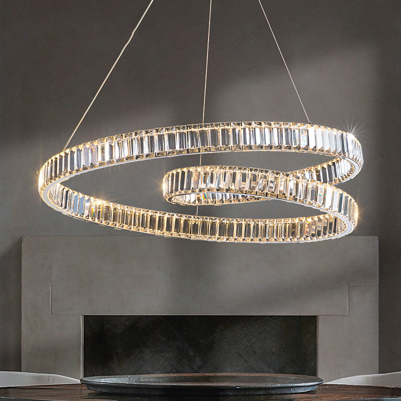 Подвесная люстра BERTOLDA S D60 Chrome by ImperiumLoft