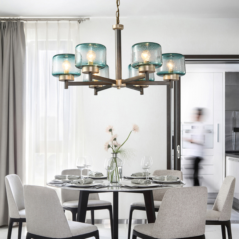 Подвесная люстра POT D82 Transparent by ImperiumLoft