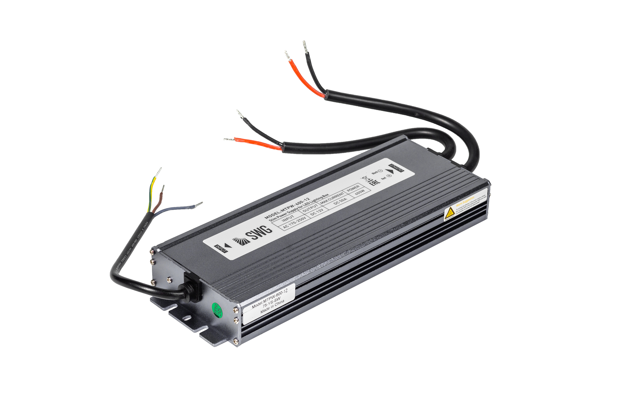 Блок питания SWG MTPW-600-12