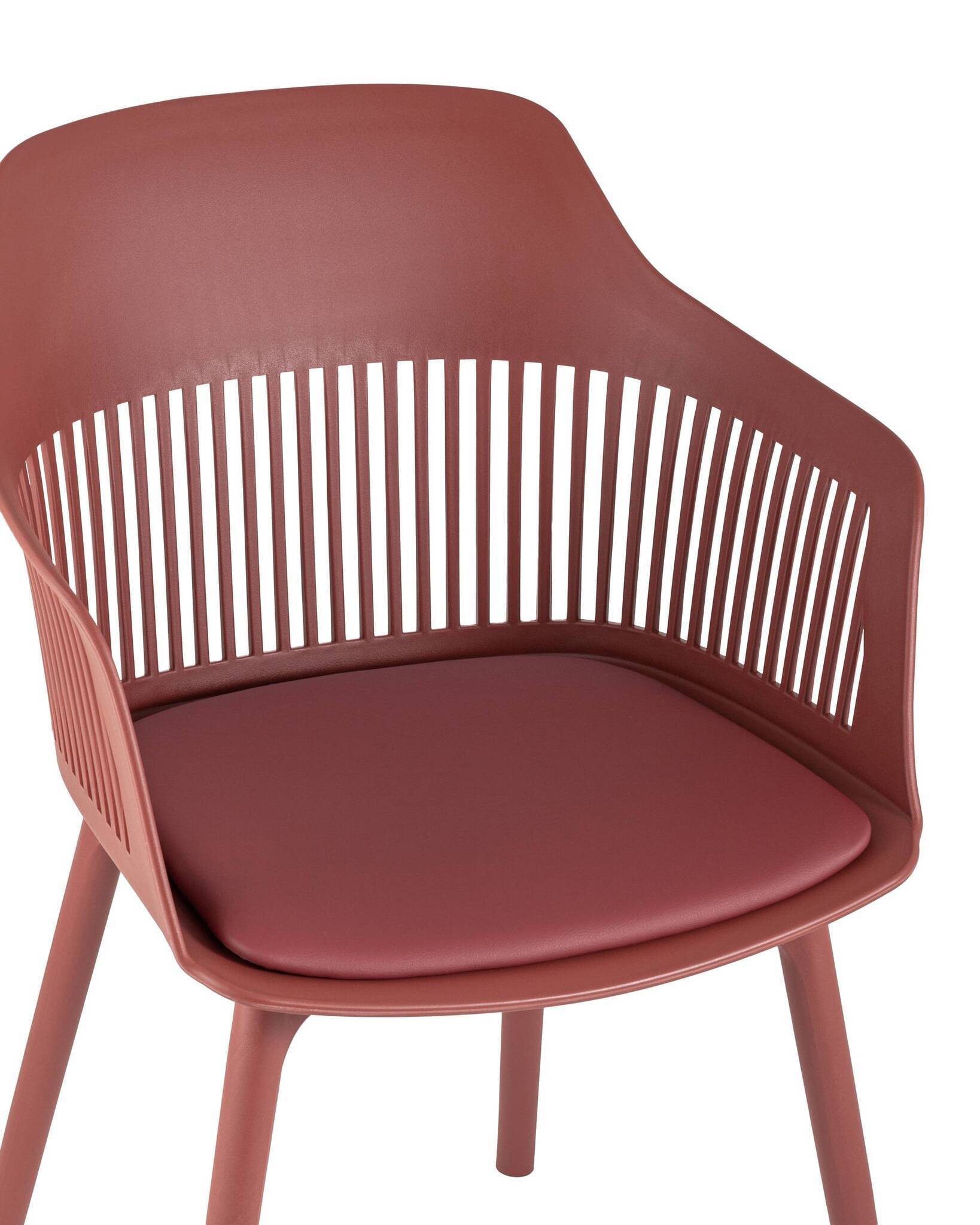 Стул Crocus с подушкой бордовый Stool Group