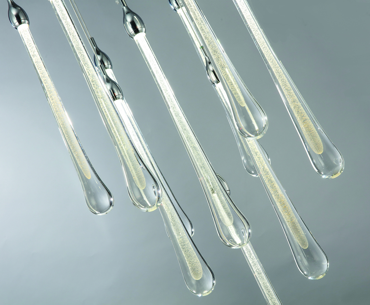 Подвесной светильник  Delight Collection Teardrop 25 chrome