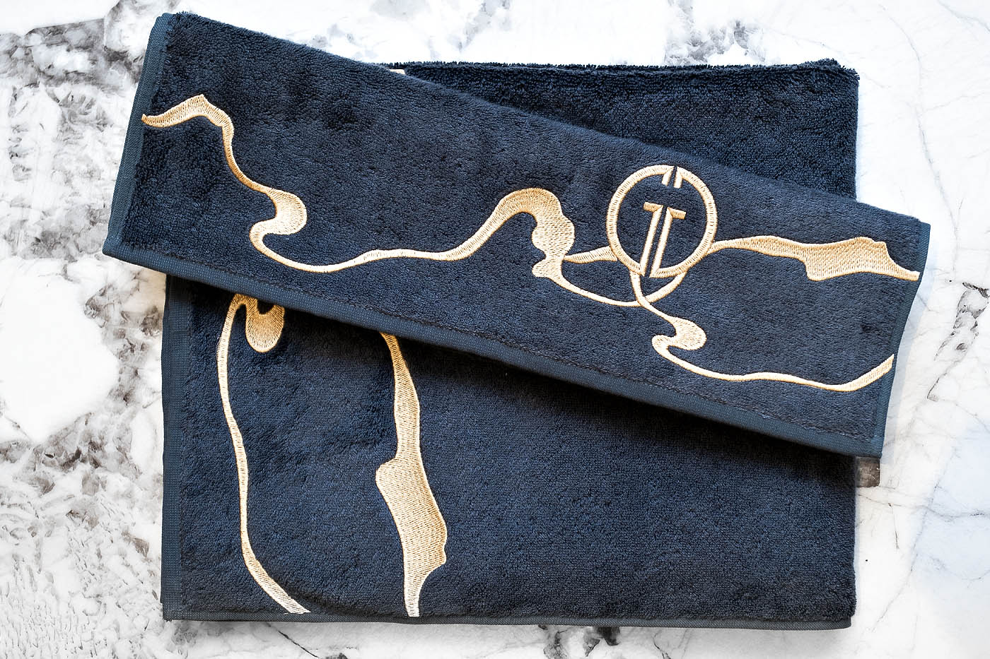 Полотенце Мелодия 70*140 графит Garda Decor 145ERT-00705