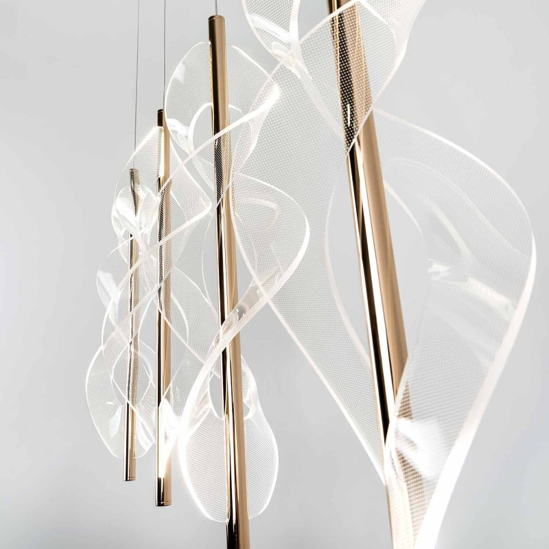 Подвесной светильник MODELUX MS.3028.4 GD