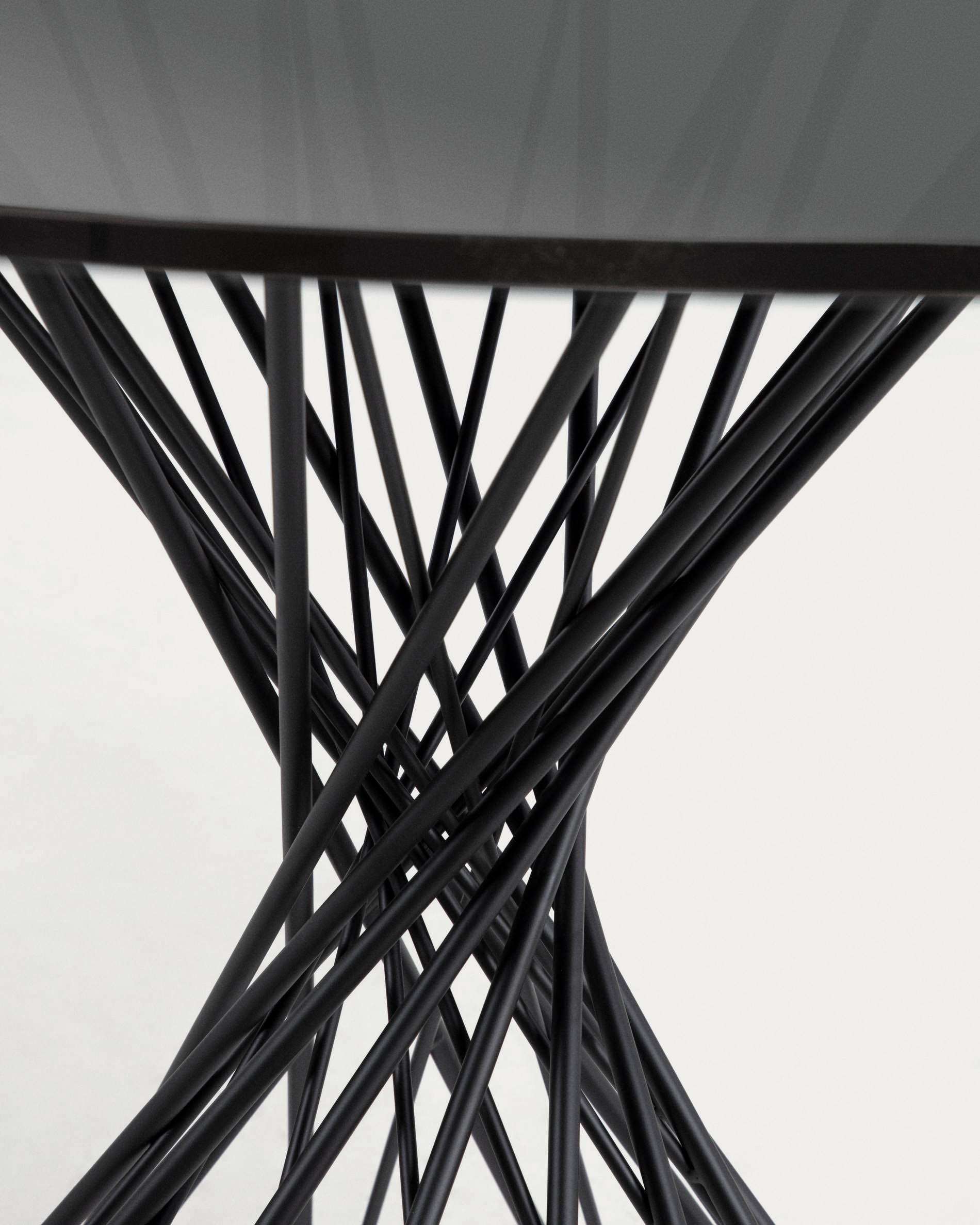 Niut стеклянный обеденный стол Ø 120 cm La Forma 86695