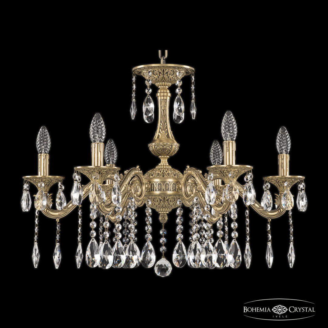 Люстра бронзовая с хрусталём 71102/6/210 A FP