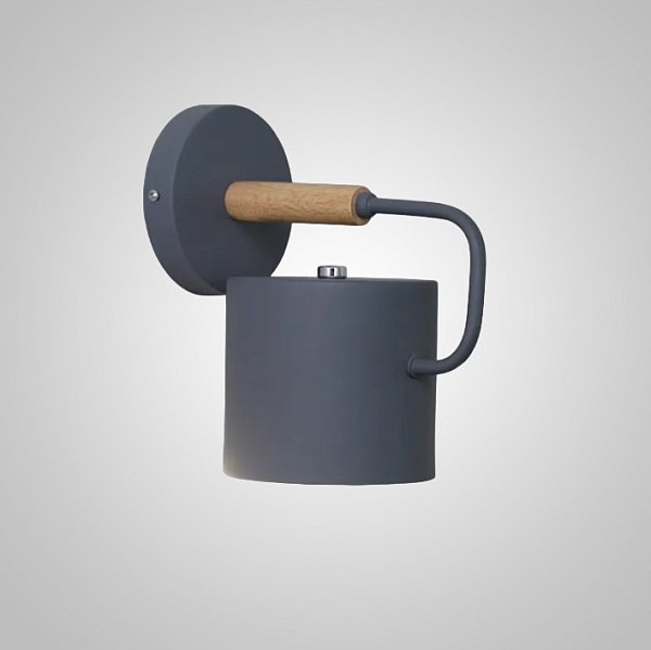 Бра BEND WALL Wood Grey by ImperiumLoft