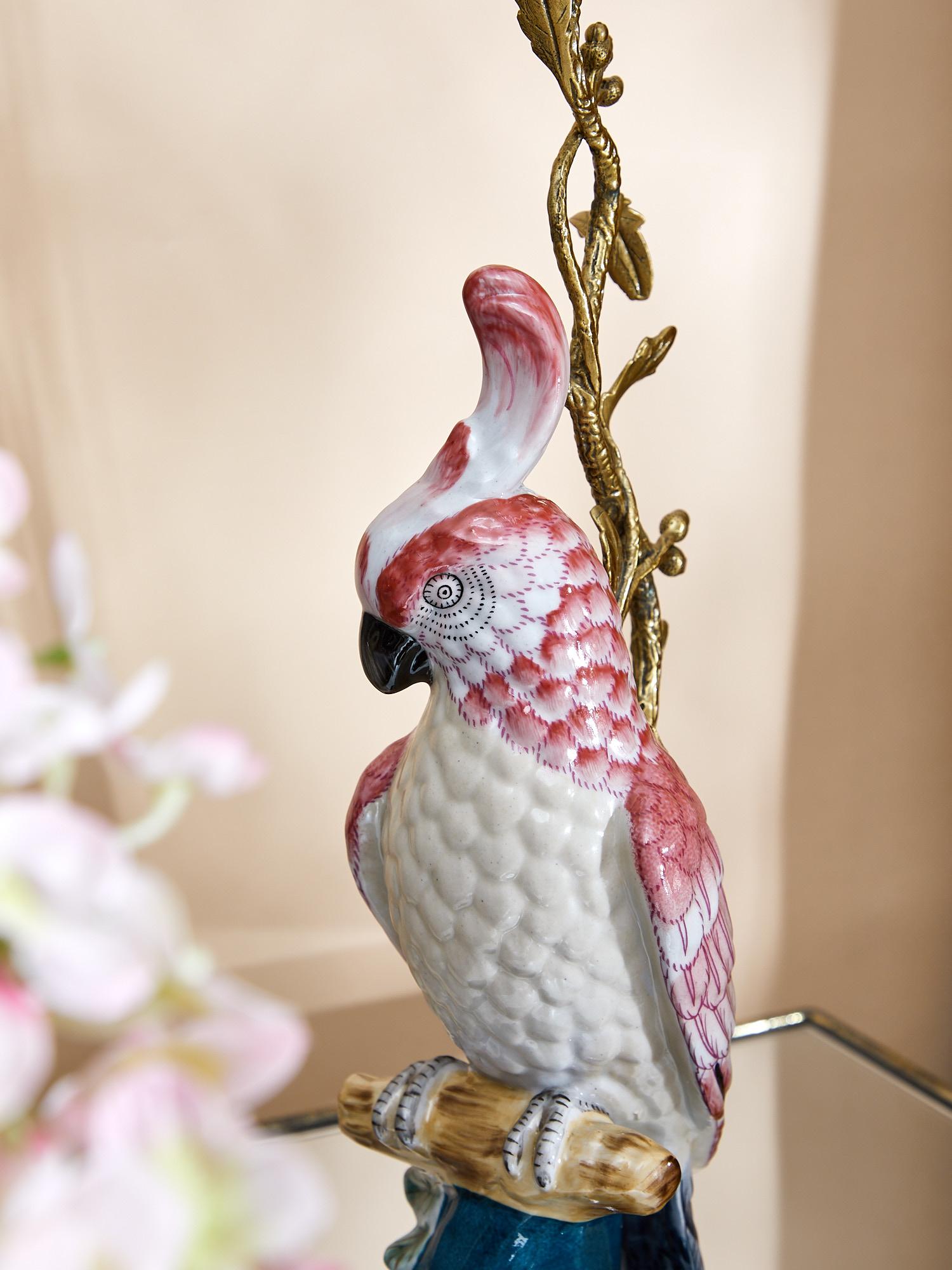 Подсвечник Попугай Glasar F807FAC