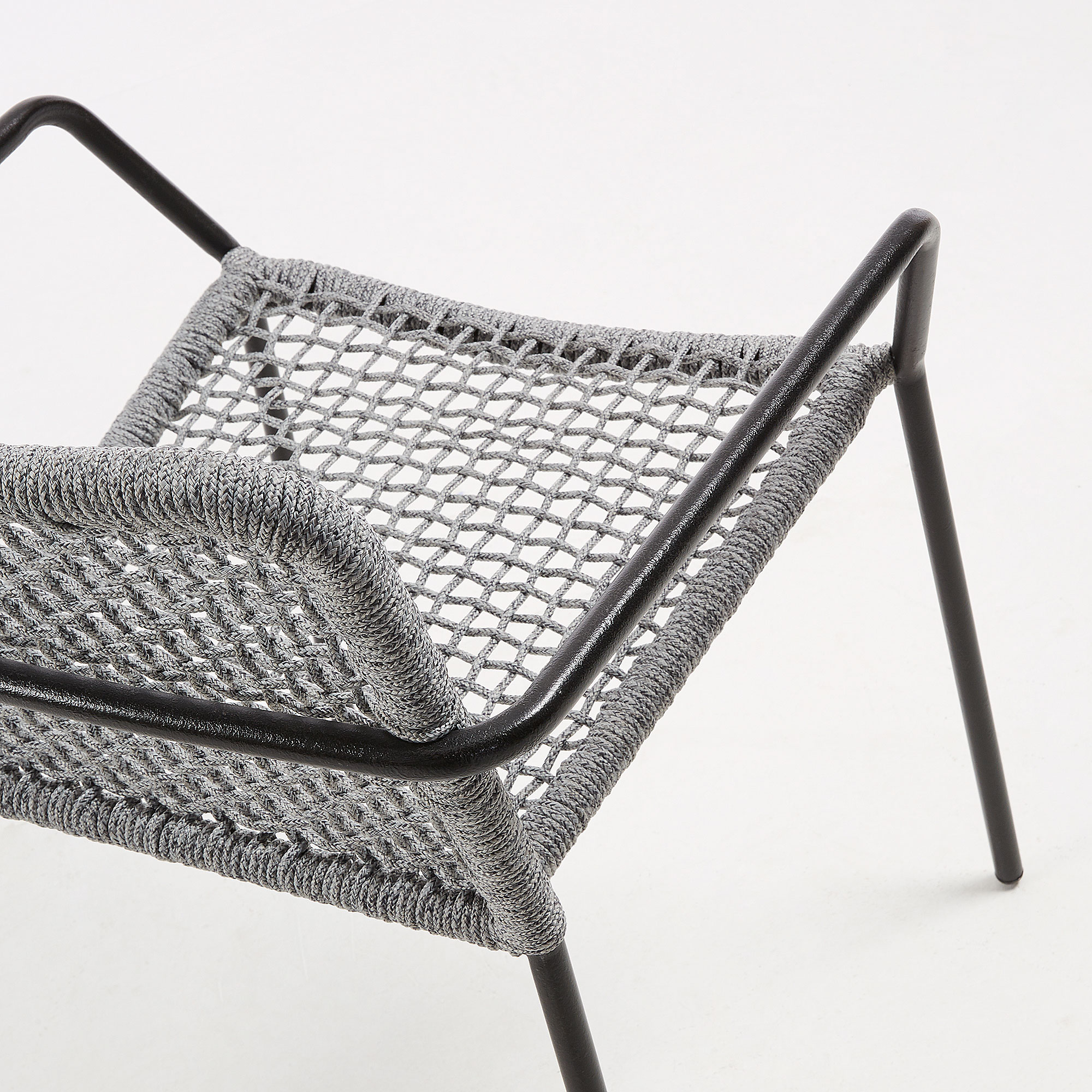 Кресло Boomer серое La Forma (ex Julia Grup)