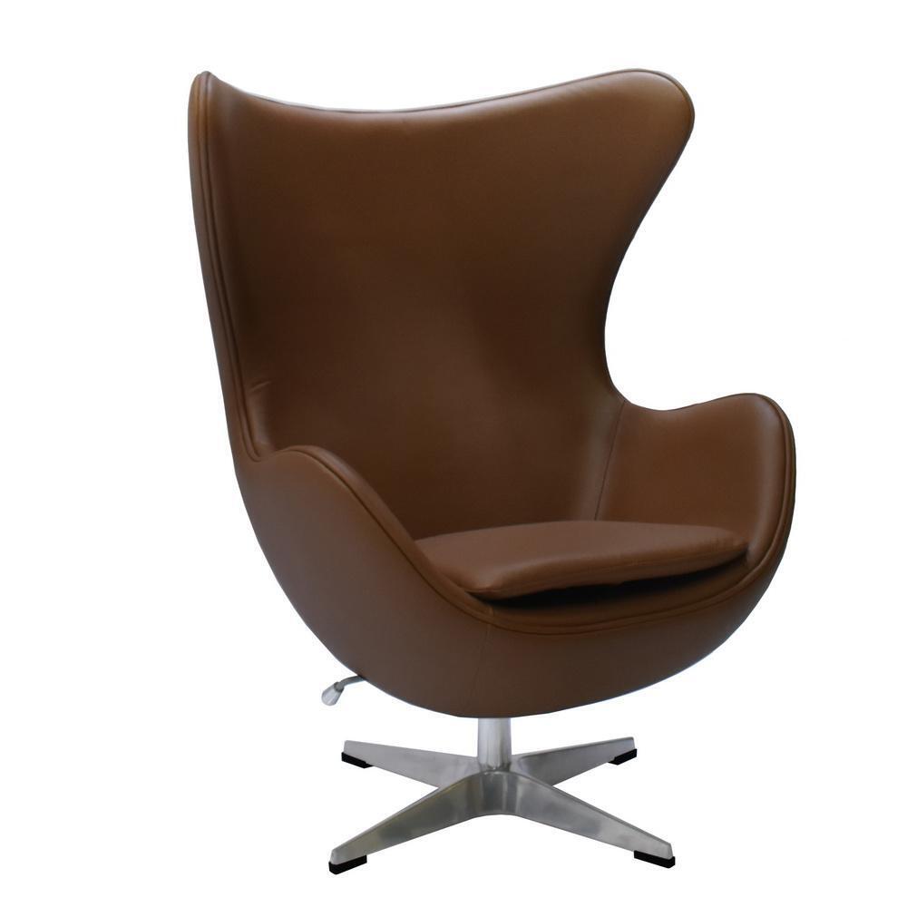 Кресло EGG CHAIR коричневый Bradex Home FR 0807