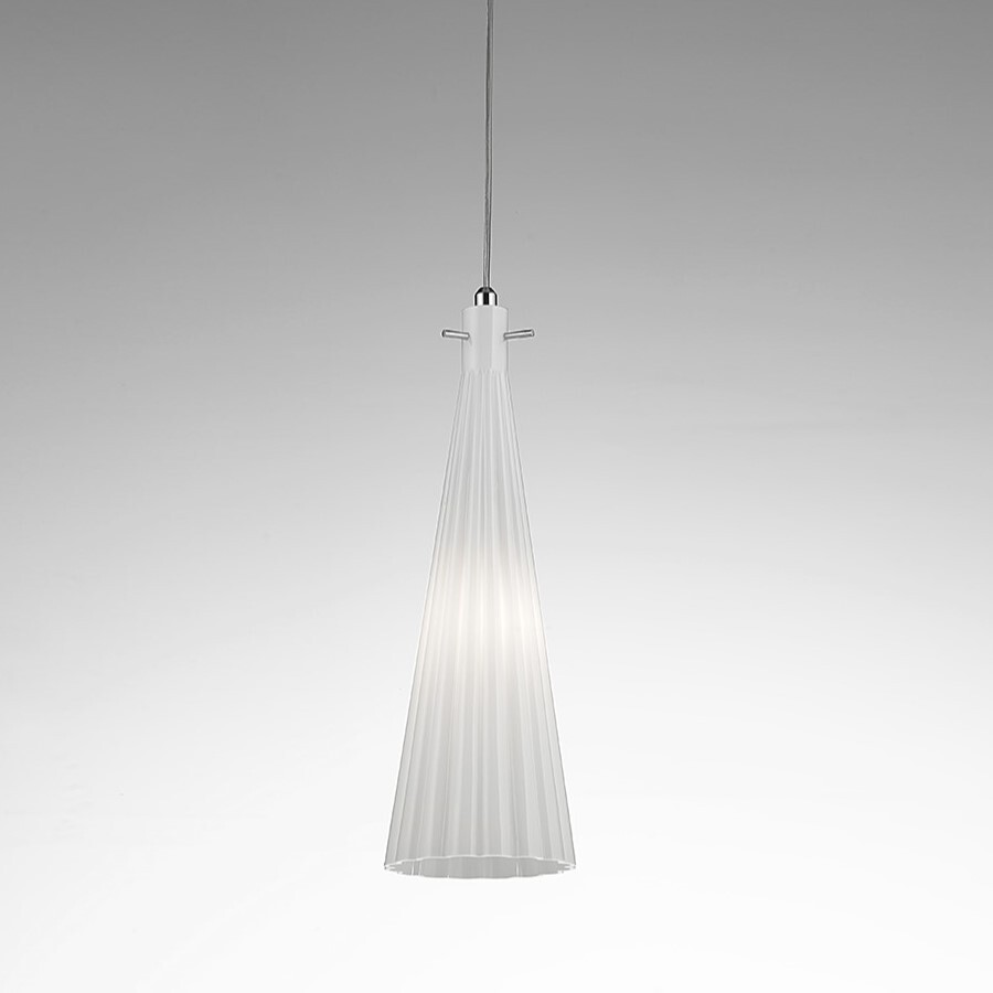 Подвесной светильник Selene Illuminazione Costa Rica nickel/white 2810-003011