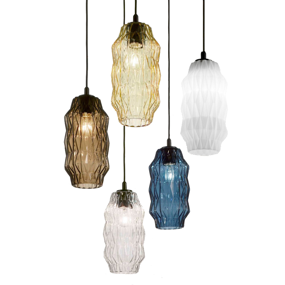 Подвесной светильник Selene Illuminazione Origami multicolor 2781/5 011+013+023+024+063