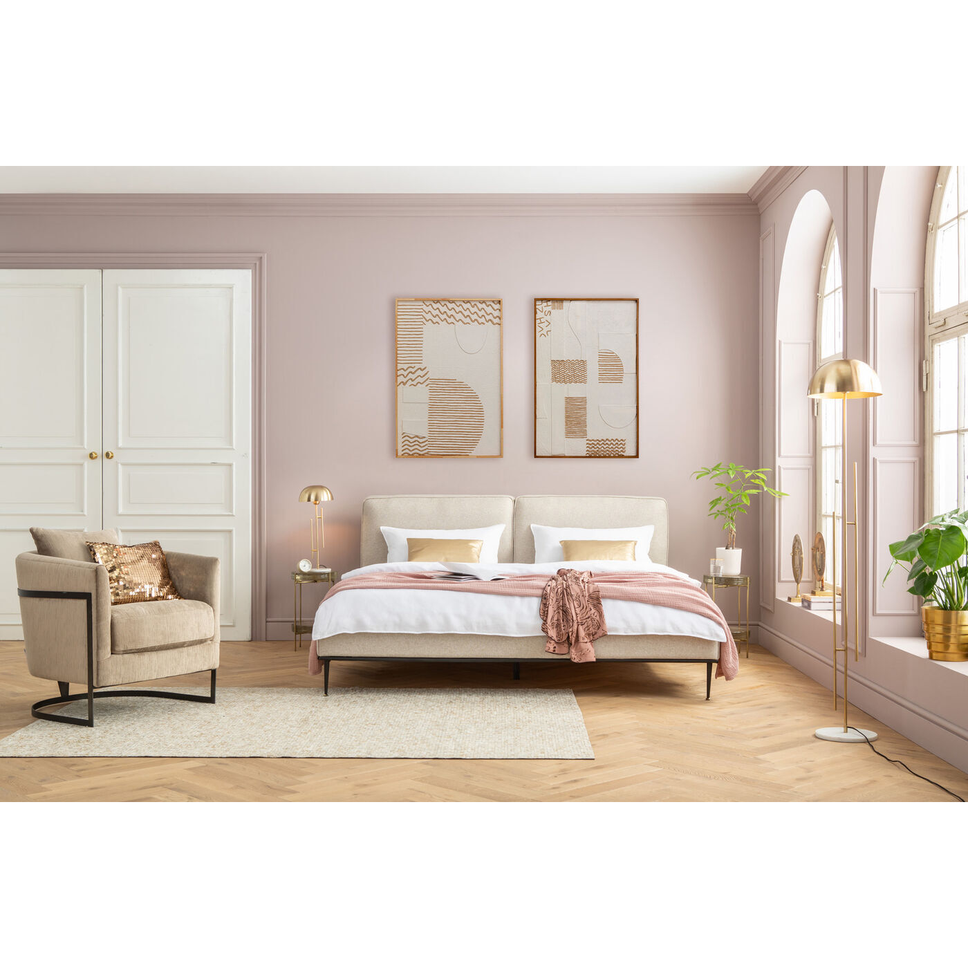 Украшение настенное в рамке KARE Geometria 53930