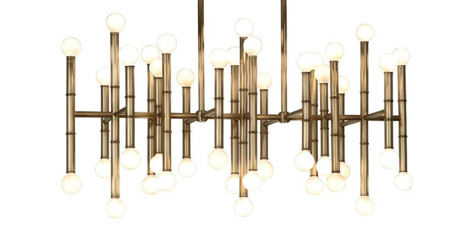 Люстра Meurice Rectangular Chandelier Jonathan Adler by ImperiumLoft Люстра Meurice Rectangular Chandelier Jonathan Adler by ImperiumLoft