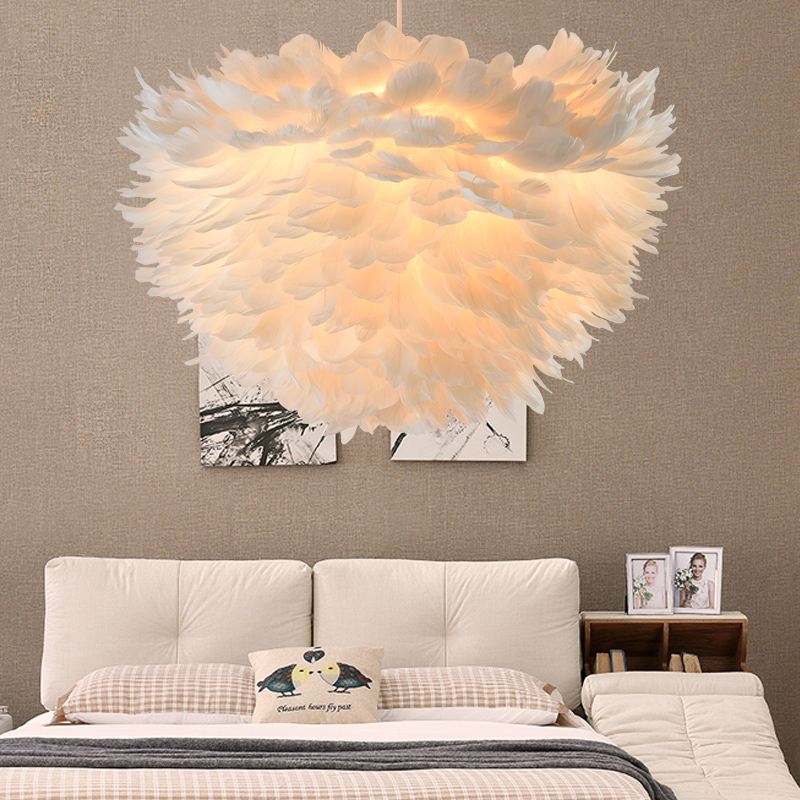 Люстра FEATHERS D80 Gray by ImperiumLoft